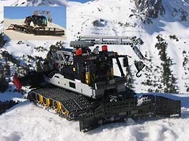 Набор LEGO Снегоуплотнительная машина 'Принот Лейтвулф'