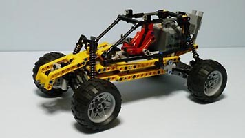 Набор LEGO MOC-1240 Багги с мотором