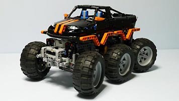Набор LEGO 3-х осный монстр-трак