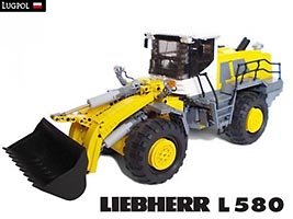 Набор LEGO MOC-1255 Колесный погрузчик Либхерр L580