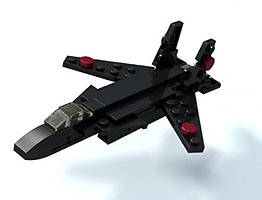 Набор LEGO MOC-1293 Истребитель Су-47