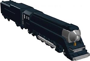 Набор LEGO MOC-1298 Локомотив 'Сауферн Пасифик'