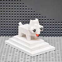 Набор LEGO Котенок Кэтти на подставке