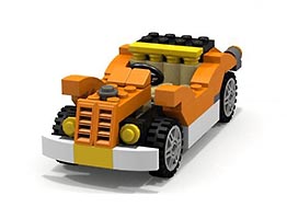 Набор LEGO MOC-1388 Старинный автомобиль