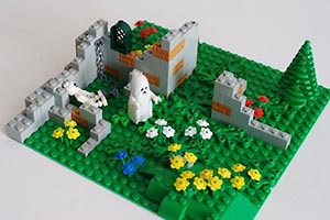 Набор LEGO Развалины замка с привидениями