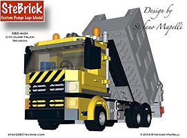 Набор LEGO MOC-1428 Карьерный самосвал