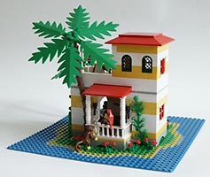 Набор LEGO MOC-1464 Домик на острове