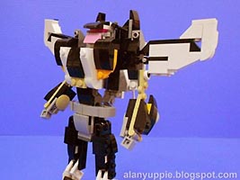 Набор LEGO MOC-1466 Робот 'Крыло тени'
