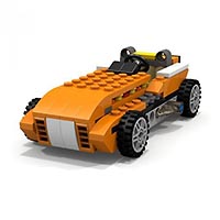 Набор LEGO MOC-1472 Морковник-дрэгстер