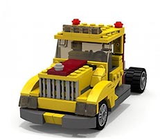 Набор LEGO MOC-1504 Грузовик 2