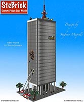 Набор LEGO MOC-1515 Нью-Йоркский небоскреб