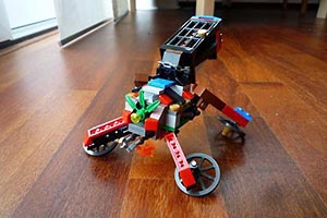 Набор LEGO MOC-1524 Машина Шудзин-Кома из сериала 'Татикома'