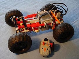 Набор LEGO MOC-1525 Быстрое шасси для машины на р/у