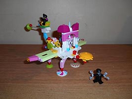 Набор LEGO MOC-1555 Крейсер с пушкой и катапультой из Страны безоблачного счастья
