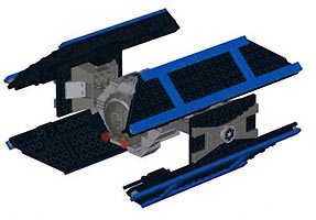 Набор LEGO MOC-1566 Истребитель Тай 'Мститель'