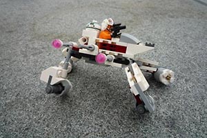 Набор LEGO MOC-1567 Спидер-шагоход X-57 'Реактивный поток'