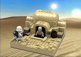 Набор LEGO MOC-1577 Усадьба Лара на планете Татуин