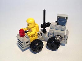 Набор LEGO MOC-1600 Перевозка криоконтейнера