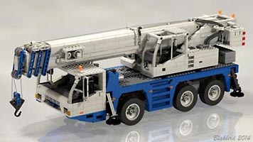 Набор LEGO MOC-1636 Передвижной кран
