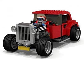 Набор LEGO MOC-1658 Хот-род