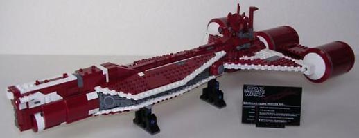 Набор LEGO MOC-1659 Крейсер республиканцев