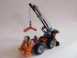 Набор LEGO MOC-1663 Передвижной кран