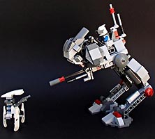 Набор LEGO MOC-1745 ATRT против Дроидеки