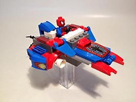 Набор LEGO MOC-1761 Ударный самолет Человека-Паука