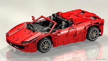 Набор LEGO Феррари 458 Спайдер