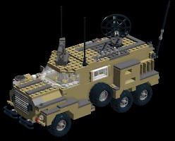 Набор LEGO MOC-1784 Бронированная машина