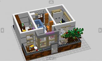 Набор LEGO MOC-1787 Мой уютный дом