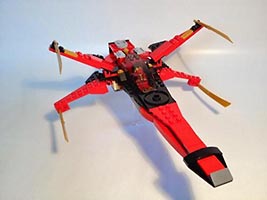Набор LEGO MOC-1829 Истребитель X-крыл Кая