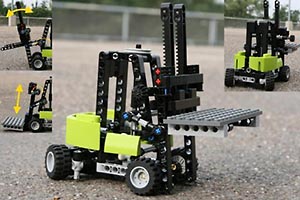 Набор LEGO MOC-1832 Маленький погрузчик