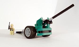 Набор LEGO Артиллерия времен Второй мировой войны