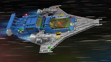 Набор LEGO MOC-1865 Космический корабль LL928 возвращается домой