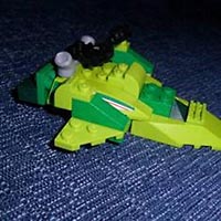 Набор LEGO MOC-1881 Зеленый Космический корабль