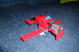 Набор LEGO MOC-1883 Красный космический корабль