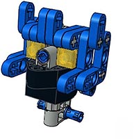 Набор LEGO MOC-1886 Оптимус Прайм - голова