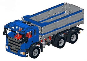 Набор LEGO MOC-1941 Грузовик Скания P500 3-х осный
