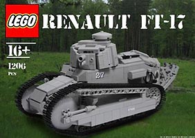 Набор LEGO Танк Рено FT-17