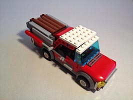 Набор LEGO Красный грузовик-пикап
