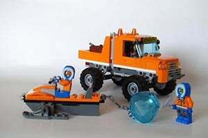 Набор LEGO MOC-1979 Поисковый траснпорт