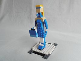 Набор LEGO MOC-2013 Миссис Блю (Голубая)