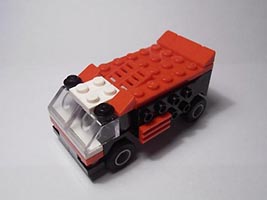 Набор LEGO MOC-2025 Гоночный пустынный грузовик