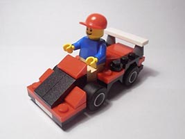 Набор LEGO Спортивная машина для минифигур