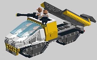 Набор LEGO MOC-2036 Новый транспорт-разведчик республиканцев SRV-1