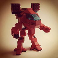 Набор LEGO MOC-2039 Робот 'Чукабелл'
