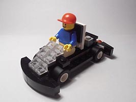 Набор LEGO Черный гоночный карт