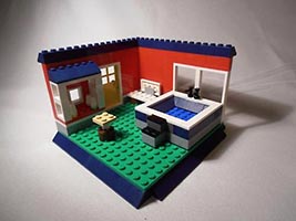 Набор LEGO MOC-2049 Мини-джакузи Клуб