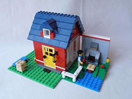 Набор LEGO MOC-2050 Домик с террасой 6